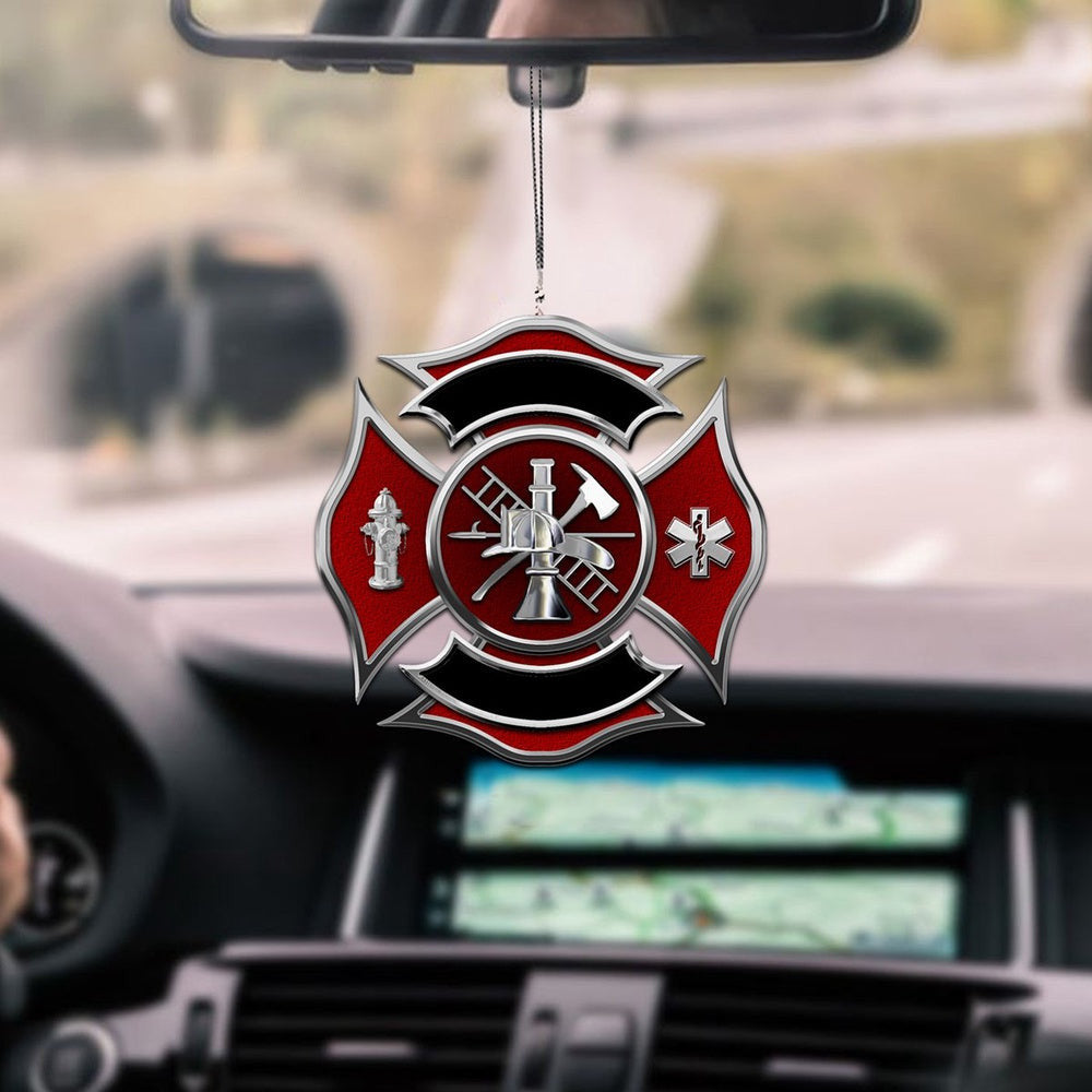 A Special Connection Firefighter Car Ornament Firefighter Appreciation Gifts