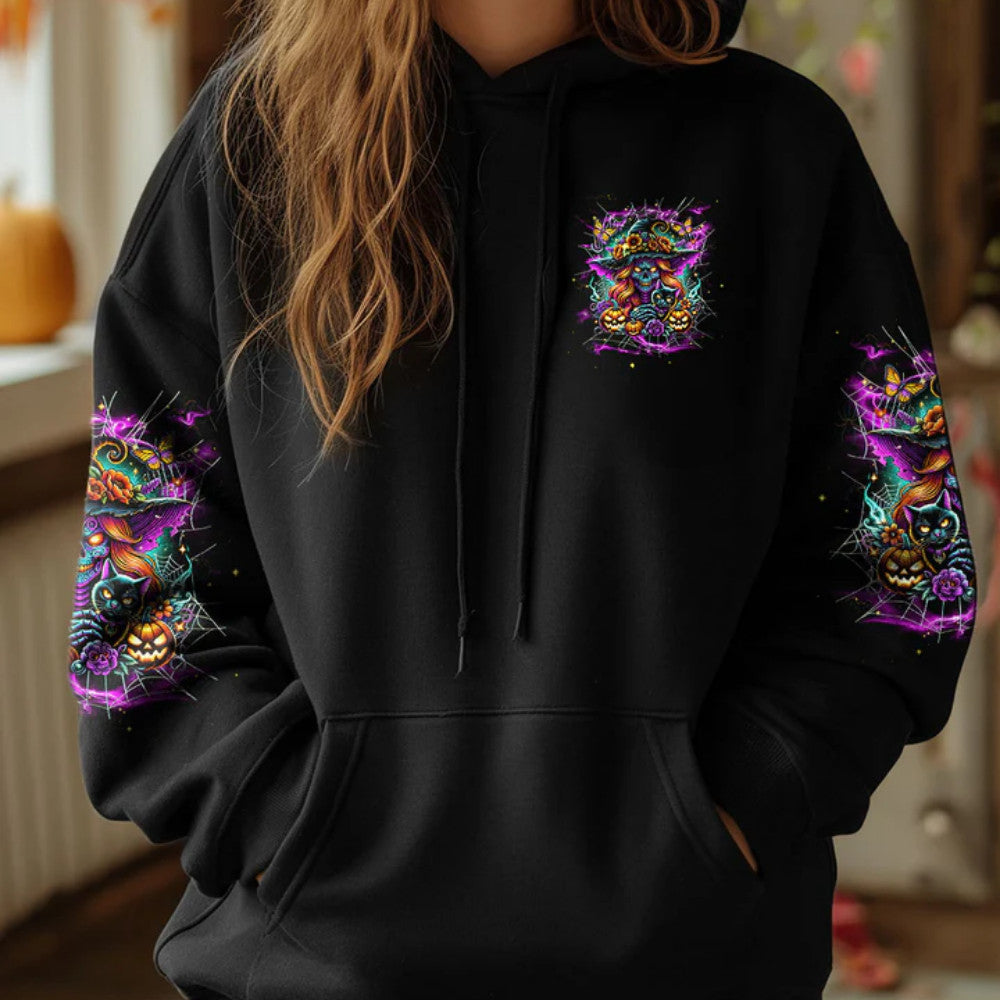 A Wee Bit Wicked Halloween Hoodie Good Mother’s Day Hoodie Gift For Wife