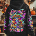 A Wee Bit Wicked Halloween Hoodie Good Mother’s Day Hoodie Gift For Wife