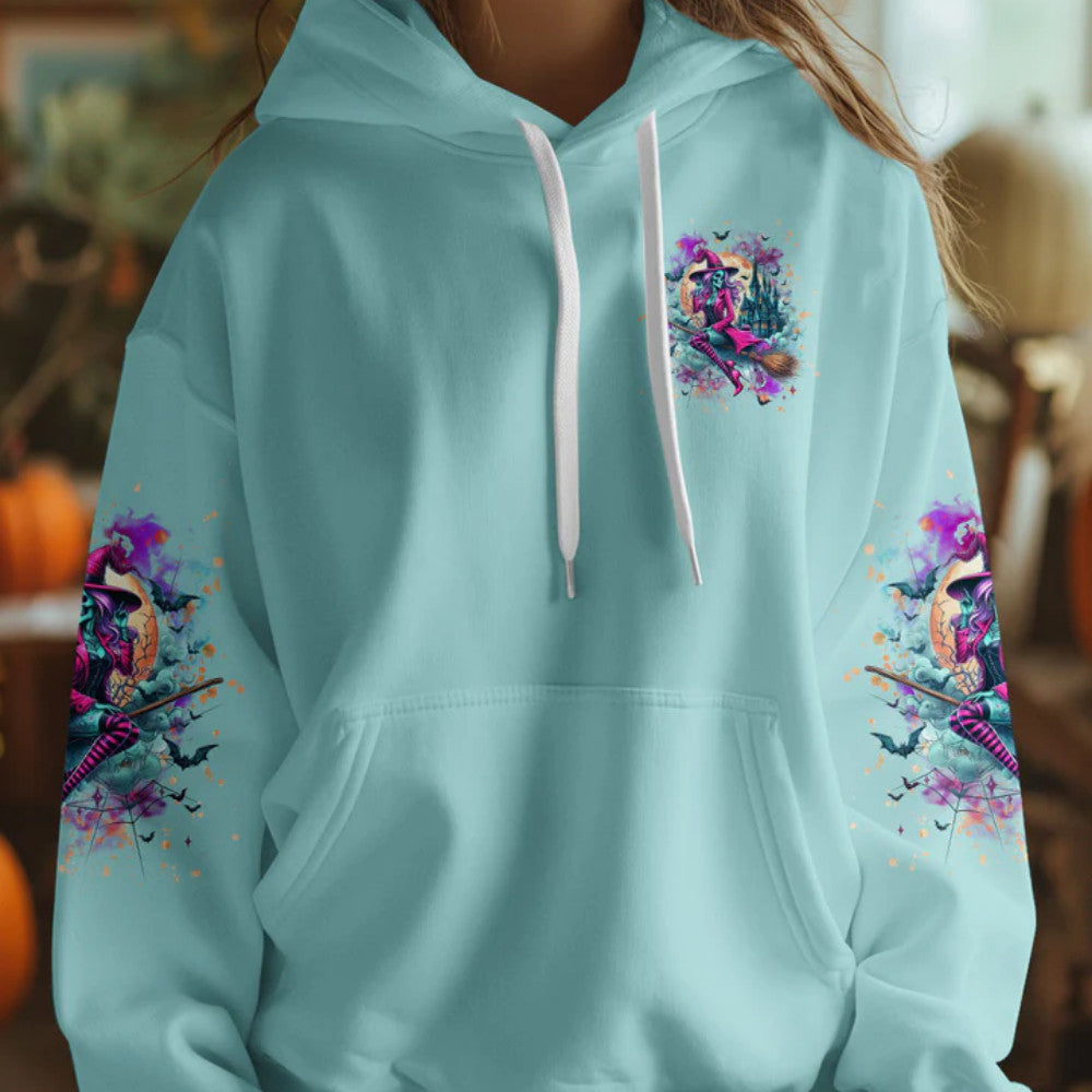 A Wee Bit Wicked Halloween Hoodie Mother’s Day Merch Skull Items For Gifts