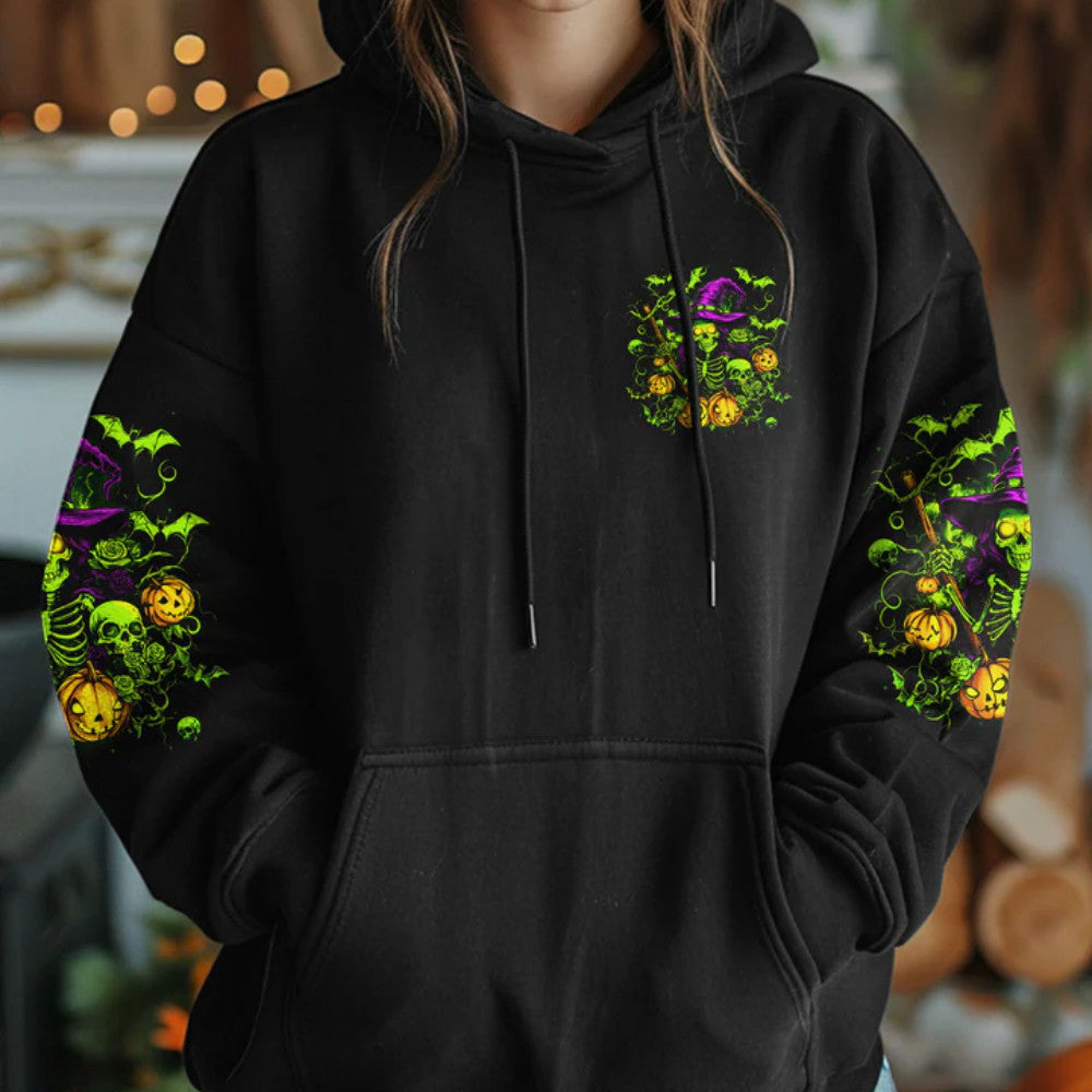A Wee Bit Wicked Halloween Hoodie Skull Hoodie Gifts With Skulls On Them